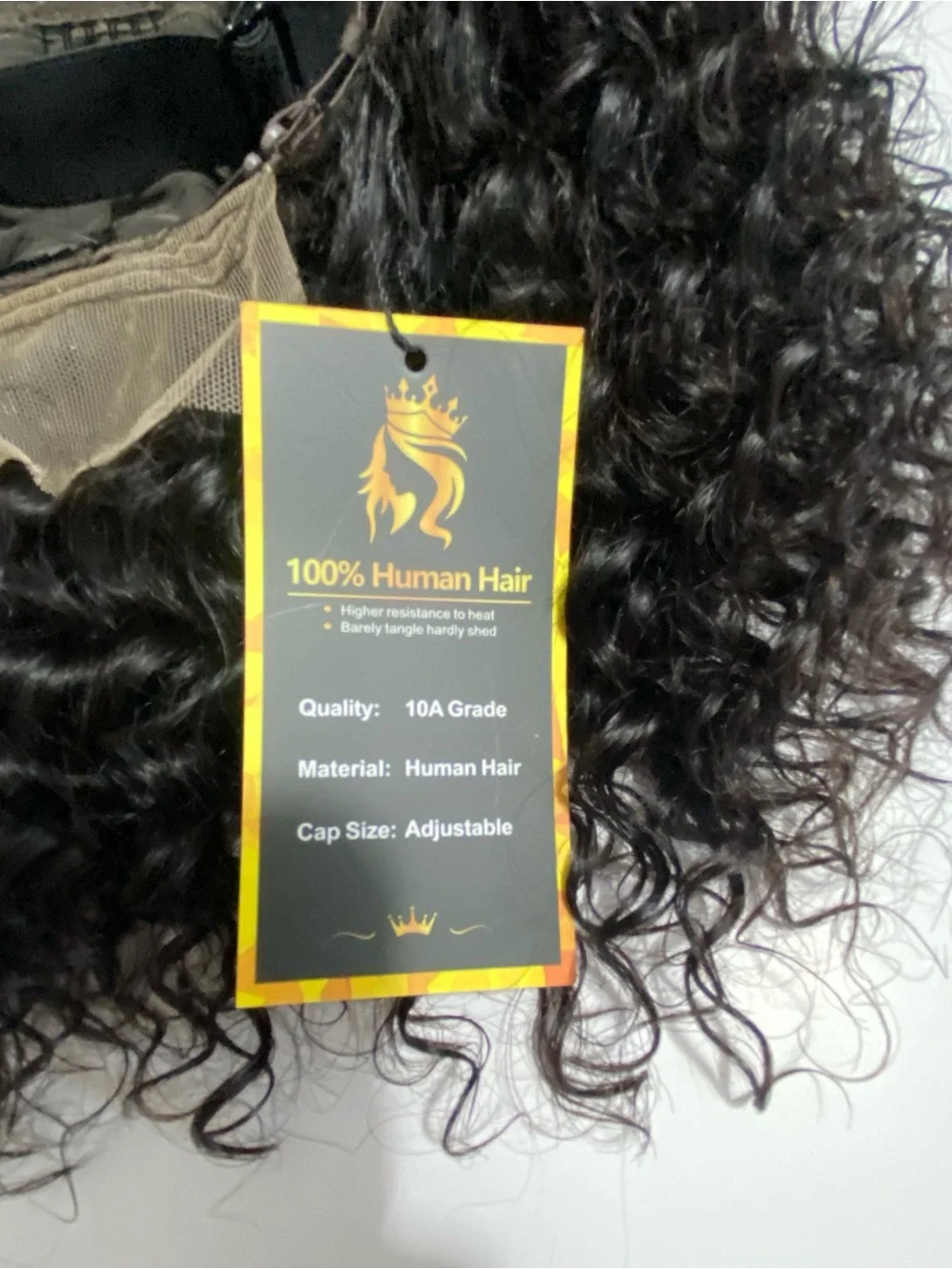 New 10A Deep Wave Human Hair 5x5 Closure Bob Wig 12